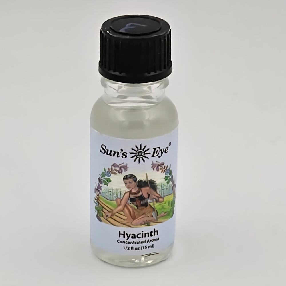 Sun's Eye Hyacinth Concentrated Aroma Fragrance Oil 0.5 fl oz NEW